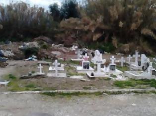 Φωτογραφία για Πάτρα: Σκουπιδότοπος το κοιμητήριο του Αγίου Μηνά στη Λεύκα! - Δείτε φωτο