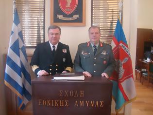 Φωτογραφία για Επίσκεψη του Αρχηγού Λιμενικού Σώματος - Ελληνικής Ακτοφυλακής στη Σχολή Εθνικής Άμυνας