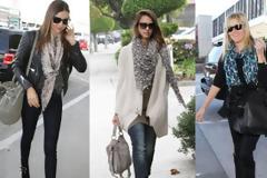 Φουλάρια: Το αγαπημένο αξεσουάρ των stars