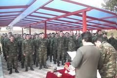 Αγιασμός των Νεοσυλλέκτων της 2013 Α΄ ΕΣΣΟ στο 586 Μ/Π/ ΤΠ (ΓΡΕΒΕΝΑ)