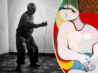 Φωτογραφία για Πάμπλο Πικάσο: Στους πίνακές του χρησιμοποιούσε χρώμα για... τοίχους!