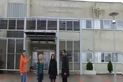 Διαμαρτυρία φοιτητών του Τμήματος Δημοσίων Σχέσεων και Επικοινωνίας Καστοριάς, για το σχέδιο «Αθηνά»