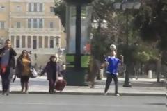 Freestyle Football στους δρόμους της Αθήνας