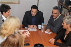 ΔΗΛΩΣΕΙΣ ΑΛ. ΤΣΙΠΡΑ ΜΕΤΑ ΤΗΝ ΣΥΝΑΝΤΗΣΗ ΜΕ ΑΝΤΙΠΡΟΣΩΠΕΙΑ ΔΗΜΟΣΙΟΓΡΑΦΩΝ ΤΗΣ ΕΡΤ