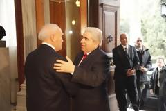 Συνάντηση Κ. Παπούλια με τον Δ. Χριστόφια την Τρίτη