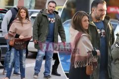 ΓΡΗΓΟΡΗΣ ΑΡΝΑΟΥΤΟΓΛΟΥ Βόλτα στην Κηφισιά με τη σύντροφό του