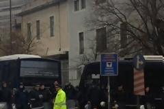 Παράσταση διαμαρτυρίας συνδικάτων στο υπ. Προστασίας του Πολίτη