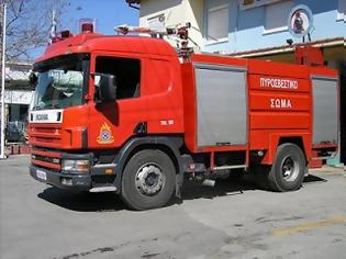 Φωτογραφία για Στις φλόγες τυλίχτηκε φορτηγό στη Θεσσαλονίκη