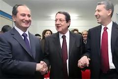 Το εκλογικό τους δικαίωμα άσκησαν οι τρεις βασικοί υποψήφιοι στις προεδρικές εκλογές της Κύπρου.