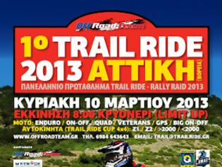Φωτογραφία για Πανελλήνιο Πρωτάθλημα Rally Raid - Trail Ride 2013 - 1ος αγώνας