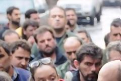 Συγκέντρωση διαμαρτυρίας εργαζομένων της Evima