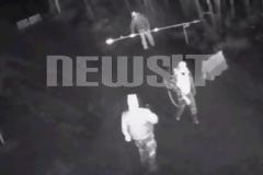 Βίντεο Ντοκουμέντο: Η στιγμή της επίθεσης στις Σκουριές Χαλκιδικής!