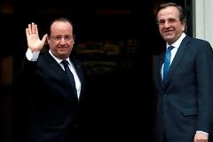 Ολάντ: Δεν ήρθα να πουλήσω εξοπλισμούς, αλλά για να δείξω αλληλεγγύη