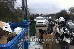 Λαμία: Δημόσια έγγραφα και φάκελοι του Υπ. Οικονομικών στα σκουπίδια;