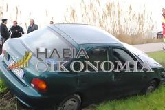 Σπιάτζα: Ανατροπή Ι.Χ. κοντά στο στάδιο