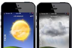 Bliss Live Weather iPhone 5 iOS6: cydia temes