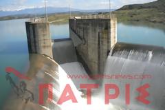 Ηλεία: Υπερχείλισε το φράγμα του Πηνειού