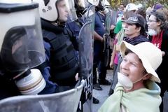 Κλίμα τρομοκρατίας καταγγέλλουν οι κάτοικοι Ιερισσού μετά τις Σκουριές