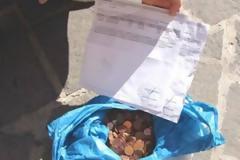 Ρόδος: Πλήρωσε με 2.770 κέρματα τις κλήσεις του!