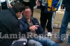 Σκηνές από την αιματηρή ληστεία στη Λαμία on Camera [video]