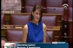 Επίκαιρη ερώτηση της Κατερίνας Μάρκου για τον έλεγχο του ανταγωνισμού