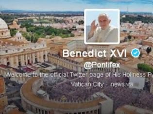 Φωτογραφία για Στις 28/2 το τελευταίο tweet του Πάπα Βενέδικτου