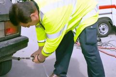 «Μπλόκα» της τροχαίας στο Ηράκλειο για Κάρτες Ελέγχου Καυσαερίων