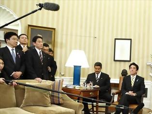 Φωτογραφία για Δέσμευση ΗΠΑ - Ιαπωνίας για «ισχυρή» δράση έναντι της Β. Κορέας