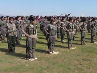 Φωτογραφία για Αυτή είναι η πραγματική επανάσταση. Η πρώτη ταξιαρχία γυναικών στο Δυτικό Κουρδιστάν!