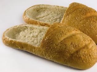 Φωτογραφία για Παντόφλες από... ψωμί!