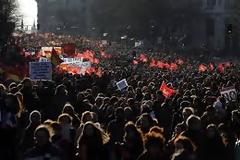 Σαράντα πέντε συλλήψεις σε διαδήλωση στη Μαδρίτη