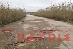 Πύργος: Ταλαιπωρία δίχως τέλος η παρακαμπτήριος των Ε.Ο. Κυπαρισσίας-Ολυμπίων