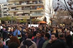 Μεγάλη συγκέντρωση στο Αγρίνιο κατά του σχεδίου 