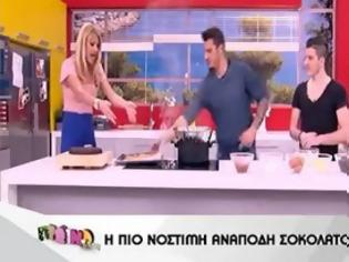 Φωτογραφία για Παραλίγο να πάρουν φωτιά στο Πρωινό mou - Δείτε το βίντεο