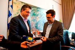 Συνάντηση Τσίπρα-Τζιτζικώστα στην Περιφέρεια Κεντρικής Μακεδονίας