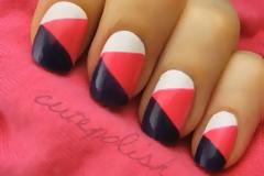 Color Block Nail: Ένα υπέροχο μανικιούρ