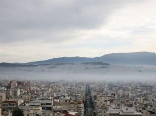 Φωτογραφία για Σταθερά στο κόκκινο η αιθαλομίχλη από τα τζάκια