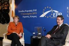 Η Μέρκελ τηλεφώνησε στον Αναστασιάδη
