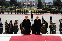 Δηλώσεις Υπουργού Εθνικής Άμυνας κ. Πάνου Παναγιωτόπουλου και Γάλλου Υπουργού Άμυνας κ. Jean-Yves Le Drian μετά τη συνάντησή τους στο ΥΠΕΘΑ