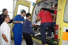 Πάτρα: Σοβαρά τραυματίας δικυκλιστής σε τροχαίο