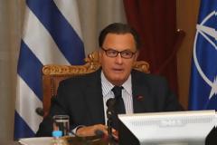 Συνάντηση του Πάνου Παναγιωτόπουλου με τον Γάλλο Υπουργό Άμυνας