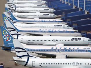 Φωτογραφία για Στις 9 Απριλίου η απόφαση στο νέο αίτημα της Aegean Airlines για την εξαγορά της Olympic Air