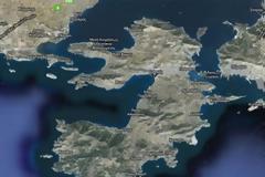 Έργα ηλεκτροφωτισμού στη Σαλαμίνα