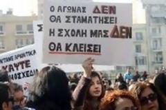 Συμβολική περικύκλωση του Λευκού Πύργου της Θεσσαλονίκης