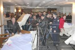 Τα έσπασαν σε ομιλία του Βορίδη