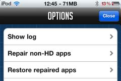 iRetiner GUI: cydia utilities free update