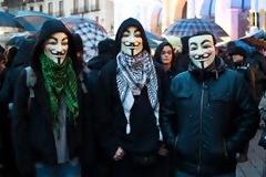 Θα συλλαμβάνουν όποιον φορά μάσκα Γκάι Φοκς