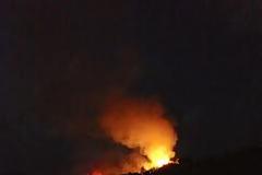 Φωτιά σε φωτοβολταϊκό πάρκο στην Παλαιοπαναγιά Ναυπακτίας