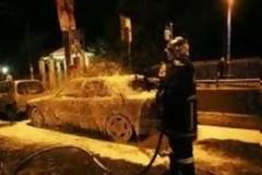Φωτιά σε Ι.Χ στο κέντρο του Βόλου