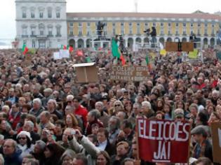 Φωτογραφία για Μαζικές διαδηλώσεις κατά της λιτότητας στην Πορτογαλία
